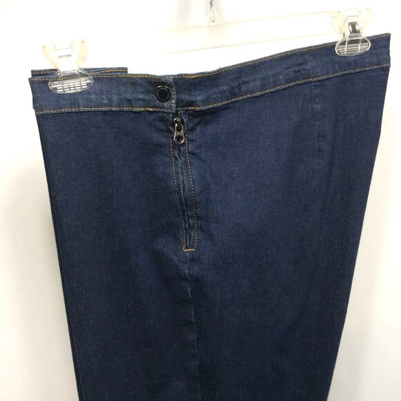 GAP Denim Women's Jeans Sculpt True Skinny High Rise Side Zip Blue 40x27 / 35R - Picture 11 of 12